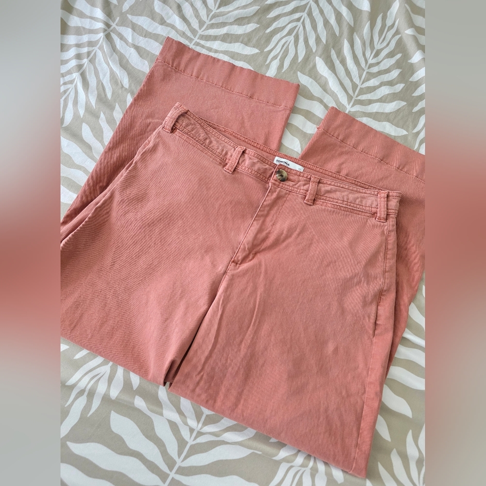 New Without Tags Womens Sonoma Wide Leg Jeans Size 12/31